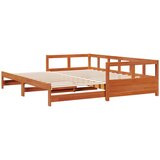  Dnevni krevet bez madraca voštano smeđi 80 x 200 cm od borovine | shoptok.hr