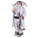 Festa deco santa 10 deda mraz srebrna 120cm ( 740059 ) Cene