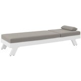 Bessagi Garden Vrtni Ležalnik Susa, Svetlo Siva | Shoptok.si