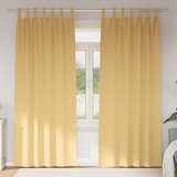  Zavjese za blackout s prstenovima 2 kom. Bež 245 x 140 cm | shoptok.hr