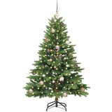 vidaXL Umestno božično drevo med 150 LED Zelena 150 cm PE in PVC | Shoptok.si