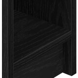 vidaXL Nočne omarice s predalom 2 kosa črna hrast 20x36x60 cm | Shoptok.si