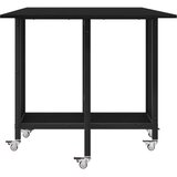  Sklopivi blagovaonski stol s kotačićima 130 x 80 x 76,5 cm | Eponuda.com