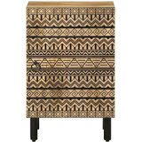 vidaXL Kopalniška omarica 38x33,5x58 cm Masivni les Mango | Shoptok.si