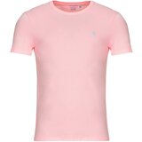 Polo Ralph Lauren T-SHIRT AJUSTE EN COTON Ružičasta Cijene