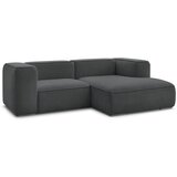 Bobochic Paris Tamno siva kutna garnitura od bouclé tkanine (s desnim kutom) Zephyr – | shoptok.hr