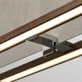  Brilagi-LED Kupaonsko osvetljenje za ogledalo WOODY MIRROR 3v1 LED/15W/230V IP44 hrom/hrast orah | Eponuda.com