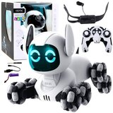  TOOBY robotski pas na daljinsko upravljanje, RC 360° svjetla, zvukovi, crno-bijelo | shoptok.hr