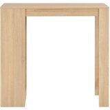  Barski stol s policom boja hrasta 110 x 50 x 103 cm | shoptok.hr