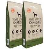  Suha hrana za pse Maxi Adult Essence BeefChicken 2 vreči 30 kg Cene