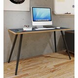 P & B Pisalna Miza Salia T80, Barva Hrasta, Antracit, 110x80cm | Shoptok.si