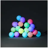 WIFILP03C20 - LED RGB dekorativni lanac 20xLED/8 funkcija 13m IP65 Wi-Fi Tuya