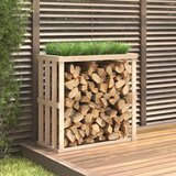 vidaXL Vanjski držač za cjepanice 108 x 52 x 106 od masivne borovine | shoptok.hr