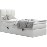 MID.YOU POSTELJA Z VZMETNICO 90 cm x 200 cm , les, tekstil, leseni material bela | Shoptok.si