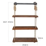 Woody Fashion Hanah Home Zidna polica Gar005 | Eponuda.com