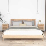  Noćni ormarići 2 kom 40 x 30 x 55,5 cm od drva i željeza | shoptok.hr