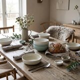 Le Nouveau Coq Globok krožnik Materia 20,5cm / krem / porcelan, (5000267811) | Shoptok.si
