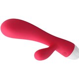 Cotoxo Dolphin & baby - punjivi vibrator za klitoris (crveni) | shoptok.hr