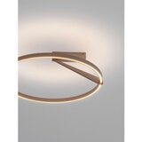 Nova Luce Aluminijasta LED zatemnitvena stropna svetilka v rožnato zlati Tilia – | Shoptok.si