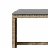  4-dijelni set vrtnih sofa s jastucima bež od poliratana | shoptok.hr