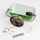  Brilagi - Zidna lampa BANK OFFICE 1xE27/60W/230V mesing/zelena | Eponuda.com
