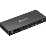 Sandberg USB-C 13 v 1 DockingStation Pro priključna stanica | shoptok.hr