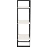 vidaXL ormarić za knjige s 3 razine bijeli 40 x 30 x 105 cm borovina | shoptok.hr