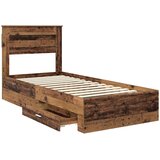  Krevetna konstrukcija Staro drvo 90 x 200 cm Konstruirano drvo | shoptok.hr