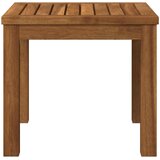  Stolić za kavu Prirodna 40 x 40,5 x 36 cm Čvrsto drvo akacije Slike