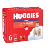 Huggies little movers pelene za bebe, gaćice, 15 - 25 kg, 30 kom cene
