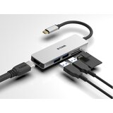 D-link 5-v-1 razdelilnik usb-c z bralnikom kartic hdmi in sd / microsd DUB-M530 | Shoptok.si