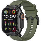 INF Pašček za Apple Watch s patentom EU za serije 1-9, SE in Ultra Green, (5000079519) | Shoptok.si