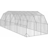  Kavez za kokoši 2,5x8x2,25 m pocinčani čelik | shoptok.hr