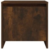  Noćni ormarići 2 kom boja dimljeni hrast 45x34x44 5 cm iverica | shoptok.hr