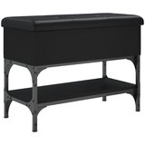 Maison Chic Klop za čevlje - Sedež za čevlje črna 62x32x45 cm inženirski les, (21776390) Cene