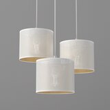  Luster na sajli LOFT SHADE 3xE27/60W/230V bela/zlatna | Eponuda.com