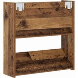vidaXL ormarići za cipele na zidu s policom ostalo staro drvo 60 x 18 x 60 cm | shoptok.hr