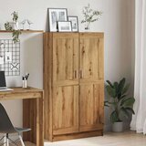vidaXL Ormarić za knjige boja hrasta artisana 82,5x30,5x150 cm drveni | shoptok.hr