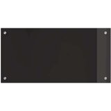  Kuhinjski zid 2 pcs Crna 80 x 40 cm Staklo otporno na udarce | Eponuda.com