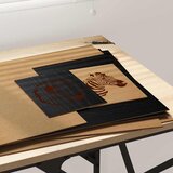 Dekor Paneli 12 pcs Crni hrast 40 x 60 x 0.27 cm | shoptok.hr