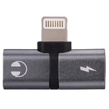 HY-XO35 Adapter 2u1 za iPhone (punjenje + audio)