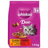 Whiskas 1+ Duo Classic Combos janjetina i puretina - 1,9 kg Cijene