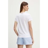 Boss Pamučna majica za žene, boja: bijela, 50522209 | shoptok.hr