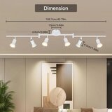 DEHOBO stropni reflektor z nastavljivimi GU10 grli | Shoptok.si