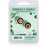 Kringle Candle Lemon Tea & Roses vosek za aroma lučko 64 g u