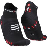 Čarape Compressport PRS V4.0 Run Low Black/Red - T2 | shoptok.hr