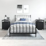 vidaXL Noćni ormarići 2 kom crni 40x42x60 cm konstruirano drvo Cijene