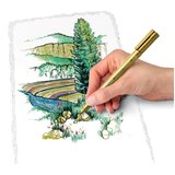 Marker nepermanentni 1-2mm metallic pen staedtler 8323-11 zlatni | shoptok.hr