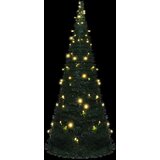  Prigodno osvijetljeno umjetno božićno drvce zeleno 210 cm | shoptok.hr