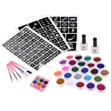  Veliki set za izradu glitter tetovaža 120 šablona | shoptok.hr